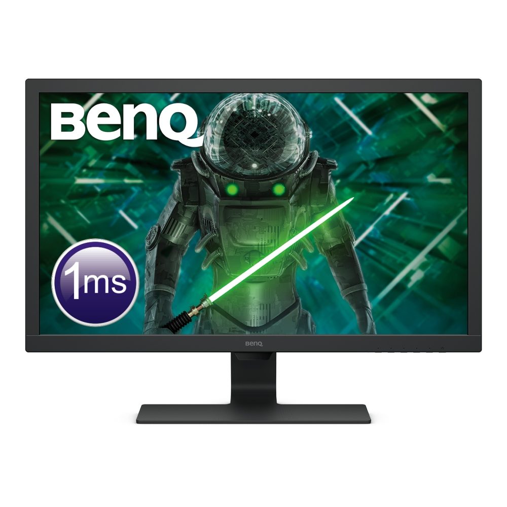 Монитор BenQ GL2780E, 27" TN LED, 1ms, 75Hz, 1920x1080 FHD, Flicker-free, Brightness Intelligence (B.I.), LBL, ePaper режим, Color Weakness Mode, 1000:1, DCR 12M:1, 8bit, 300 cd/m2, VGA, DVI, HDMI (v1.4) x1, DisplayPort (DP), Високоговорители 2W x2, Наклон, Vesa 100x100, Черен