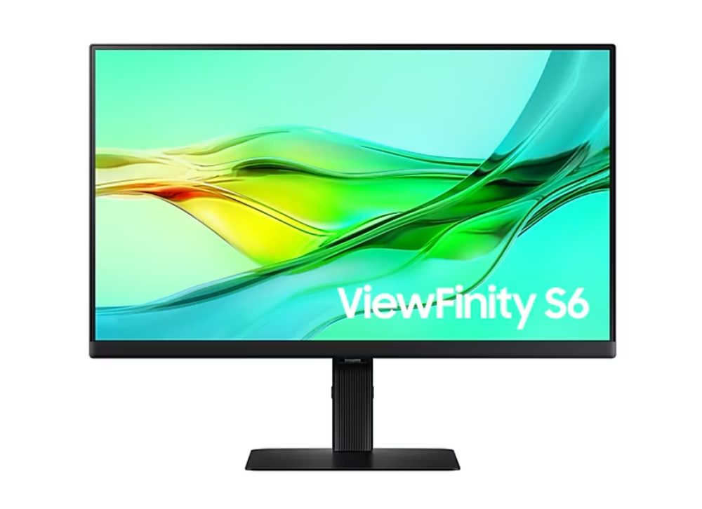 Монитор Samsung 24D600 24" VA LED, 3840x2160, PBP, PIP, USB-C 90W, USB 3.0, DP, HDMI, Черен