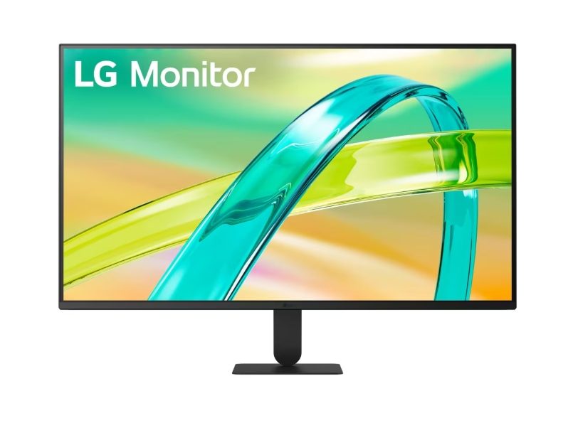 Монитор LG 32U401B-B, 31.5" IPS дисплей, 1ms MBR, 5ms (GtG at Faster), 120Hz, 3500:1, Dynamic Action Sync, 250 cd/m², Full HD 1920x1080, HDR 10, sRGB 99%, Flicker Safe, Reader Mode, D-Sub, HDMI, Headphone Out, Tilt, LG Switch, черен