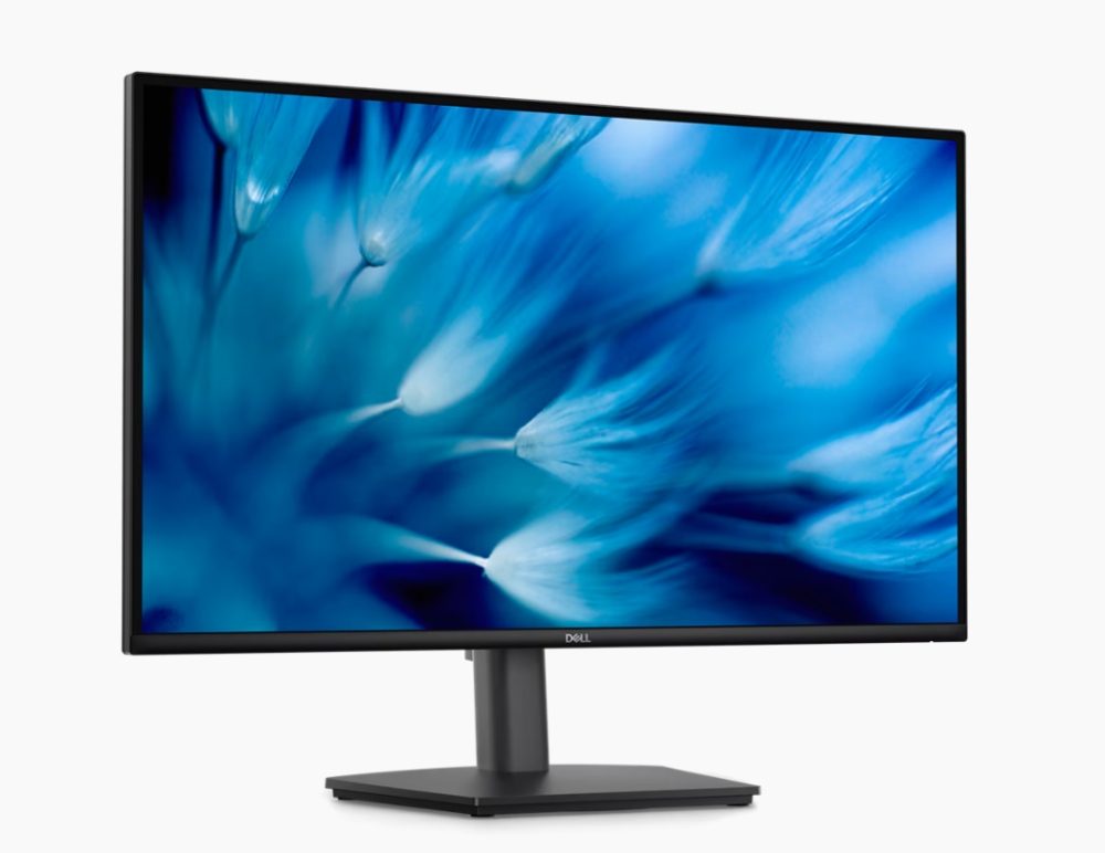 Dell E2726DS 27" QHD монитор, IPS, 5ms, 1000:1, 300 cd/m², 2560x1440, 100Hz, HDMI, DisplayPort, ComfortView, Високоговорители 2 x 2 W, Регулиране на височина, Завъртане, Пивот, Наклон, Черен