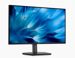 Dell E2726DS 27" QHD монитор, IPS, 5ms, 1000:1, 300 cd/m², 2560x1440, 100Hz, HDMI, DisplayPort, ComfortView, Високоговорители 2 x 2 W, Регулиране на височина, Завъртане, Пивот, Наклон, Черен