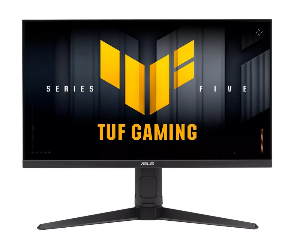 Asus TUF Gaming VG27AQL5A Gaming Monitor, 27", QHD (2560x1440), 210Hz (OC), Fast IPS, ELMB SYNC, 0.3ms GTG (мин.), стерео високоговорители, DisplayWidget Center, Gaming AI, регулиране на височината, черен