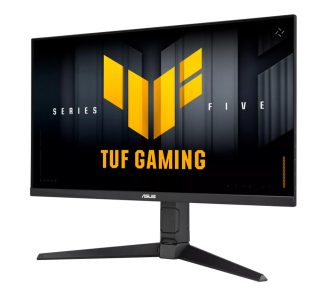 Asus TUF Gaming VG27AQL5A Gaming Monitor, 27", QHD (2560x1440), 210Hz (OC), Fast IPS, ELMB SYNC, 0.3ms GTG (мин.), стерео високоговорители, DisplayWidget Center, Gaming AI, регулиране на височината, черен