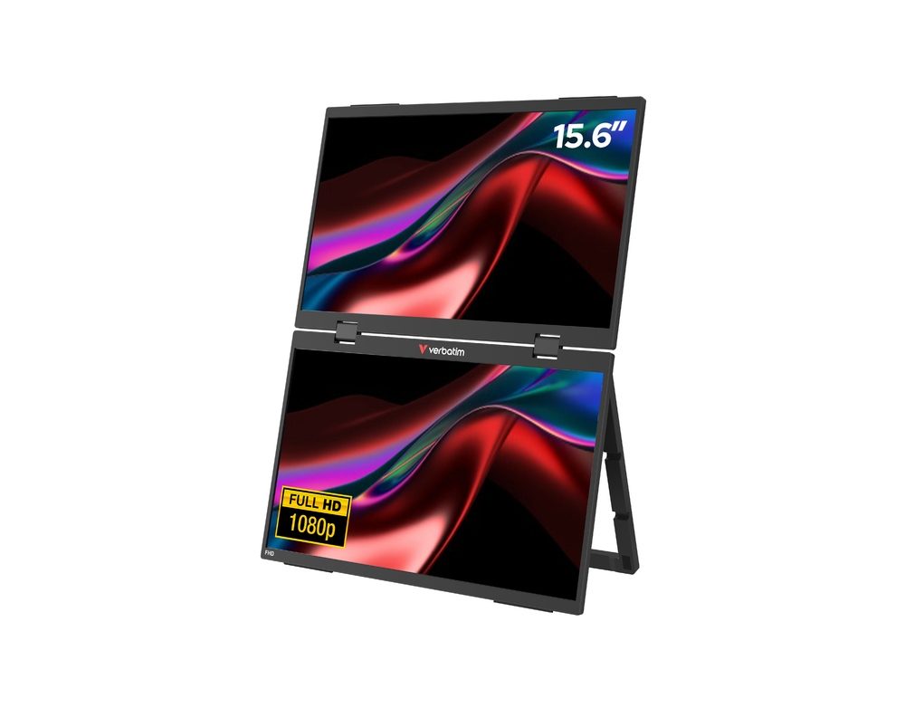 Verbatim Portable 15.6" Dual Monitor Essentials