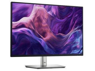 Dell P2425E 24" WUXGA LED монитор, IPS Anti-Glare, 5ms, 100 Hz, 1500:1, 300 cd/m2, 1920x1200, 99% sRGB, USB-C, 4xUSB 3.2, HDMI, Display Port, VGA, RJ45, PD 90W, регулиране на височина, Pivot, Swivel, Tilt, черен