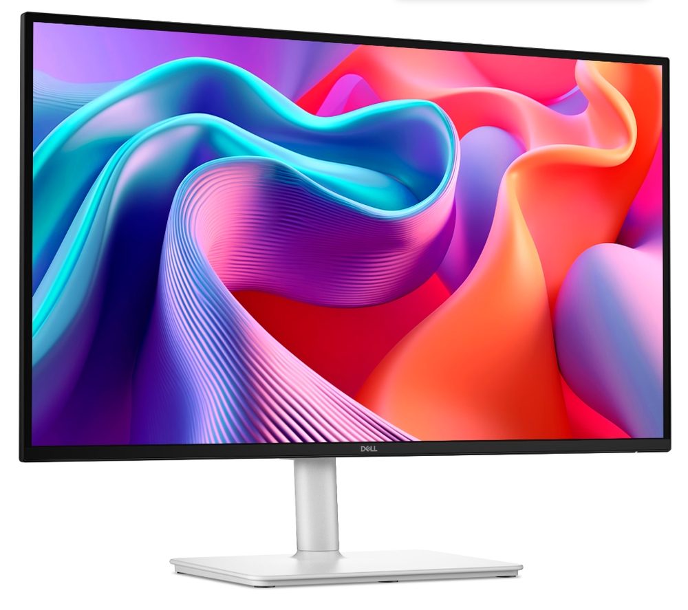 Dell S2725DSM 27" LED IPS монитор, QHD 2560x1440, 144Hz, AMD FreeSync, регулируем по височина, черен и сребрист