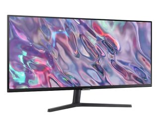 Samsung 34S50GC 34" VA монитор, 100 Hz, 5 ms GTG, 3440x1440, 300 cd/m2, 3000:1, HDR 10, AMD FreeSync, PBP, Eye Saver, Flicker Free, Display Port 1.2, 2xHDMI 2.0, Headphone Jack, 178°/178°, Черен