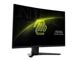 MSI MAG 274CQF 27" извит гейминг монитор, 0.5ms, 180Hz, Rapid VA, WQHD, 1500R, Adaptive-Sync, 93% DCI-P3, черен