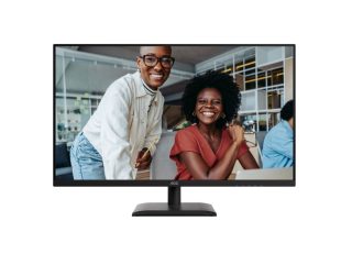 Монитор AOC Q32E4U, 31.5" IPS WLED, 2560x1440@100Hz, 4ms GtG, 350cd/m², 1000:1, 20M:1 DCR, Adaptive Sync, FlickerFree, Anti Blue Mode, 3Wx2, Tilt, Height Adjust, Pivot, Swivel, 2xHDMI, DP, USB Hub