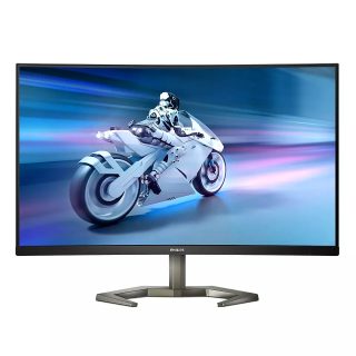 Монитор Philips Evnia 32M1C5200W, 31.5", Curved 1500R, VA, WLED, 1920x1080@240Hz, 1ms GtG, 0.5ms MPRT, 300cd/m2, 3000:1, Mega Infinity DCR, Adaptive Sync, FlickerFree, Low Blue Mode, Tilt, Height Adjust, Swivel, 2xHDMI, DP