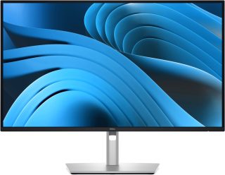 Dell P2725D 27" WQHD LED монитор, IPS Anti-Glare, 5ms, 100 Hz, 1500:1, 350 cd/m2, 2560x1440, 99% sRGB, USB-C, 3x USB 5Gbps Type-A, HDMI, DisplayPort, регулируема височина, Pivot, Swivel, Tilt, черен