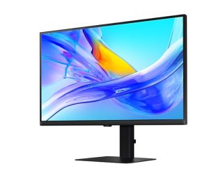 Монитор Samsung 27D800 27" VA LED, 3840x2160, PBP, PIP, USB-C 90W, USB 3.0, DP, HDMI, черен