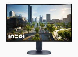 Dell Alienware AW3225DM, 31.5" Извит WQHD LED монитор, VA, 1ms GTG, 3000:1, 400 cd/m2, 2560x1440, 180 Hz, 95% DCI-P3, HDR, VRR, AMD FreeSync, VESA AdaptiveSync, HDMI, DP, USB 5Gbps, PIP, PBP, регулиране на височината, наклон, черен