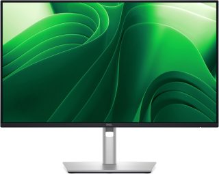 Dell P2425DE 23.8" WQHD LED монитор, IPS Anti-Glare, 5ms, 100 Hz, 1500:1, 350 cd/m2, 2560x1440, 99% sRGB, USB-C, 3x USB 5Gbps Type-A, HDMI, DisplayPort, Power Delivery 90W, регулиране на височина, Pivot, Swivel, Tilt, черен