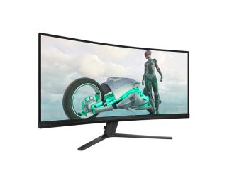 Philips Evnia 34M2C3500L, 34" извит 1500R VA WLED монитор, 3440x1440@180Hz, 1ms GtG, 0.5ms MPRT, 300cd/m2, 3000:1, Mega Infinity DCR, Adaptive Sync, FlickerFree, Low Blue Light, Tilt, 2xHDMI, DP