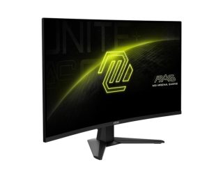 MSI MAG 32CQ6F геймърски монитор, 31.5", 180Hz, 0.5ms, Rapid VA, WQHD 2560x1440, Curve 1500R, AG, Adaptive-Sync, DisplayHDR 400, Console Mode, AI Vision, LBL, 3500:1, DCR 100M:1, 1x DP(1.4), 2x HDMI (2.0b), 1x Headphone Out, Tilt, VESA, Frameless, 4.8 kg