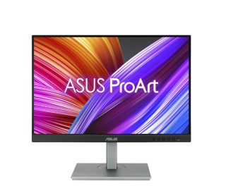 Asus ProArt Display PA248CNV Professional Monitor 24.1", IPS, 16:10, WUXGA (1920 x 1200), 300cd/m2, 100% sRGB, 100% Rec.709, Color Accuracy DE < 2, Calman Verified, USB-C Docking, RJ45, 75Hz, Черен