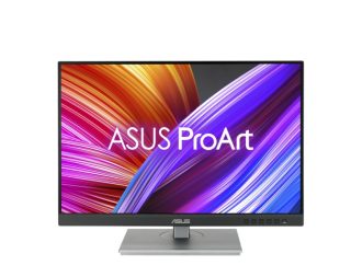 Asus ProArt Display PA248CNV Professional Monitor 24.1", IPS, 16:10, WUXGA (1920 x 1200), 300cd/m2, 100% sRGB, 100% Rec.709, Color Accuracy DE < 2, Calman Verified, USB-C Docking, RJ45, 75Hz, Черен