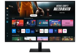 Samsung 32DM702 32" VA LED Smart монитор, 3840x2160, 2xUSB 2.0, 2xHDMI 1.4, USB-C, Wi-Fi 5, Bluetooth, говорители, черен