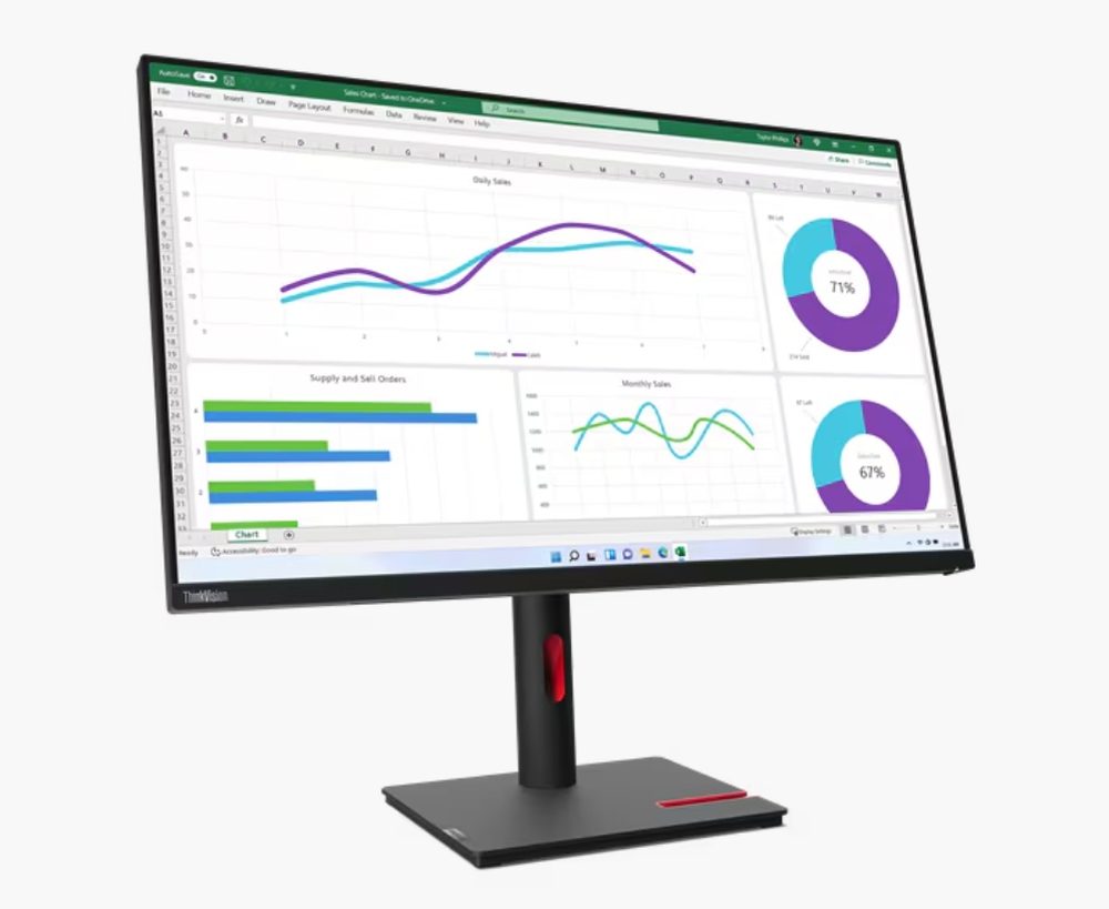 Монитор Lenovo ThinkVision T32h-30 31.5" IPS