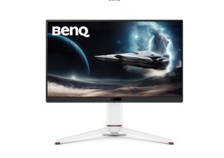 BenQ MOBIUZ EX271Q 27" Gaming монитор, IPS, 180Hz, 1ms, 2560x1440 2K QHD, HDR400, Бял