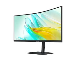 Samsung 34A652 34" VA LED извит монитор, 1000R, 100 Hz, 5 ms GTG, 3440x1440, 350 cd/m2, USB Type C, Display Port 1.2, HDMI 2.0, 3xUSB 3.0, USB-C, Черен
