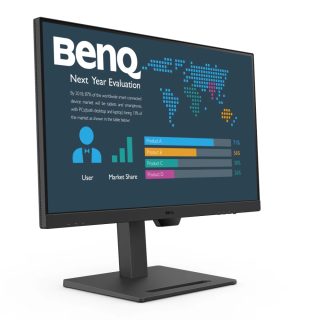 Монитор BenQ BL2790QT 27" IPS, 5ms, QHD 2560x1440, 75Hz, 99% sRGB, Eye Reminder, Flicker-free, LBL, B.I. Gen2, ePaper, 1000:1, 20M:1 DCR, 8 bit, 350cd/m2, HDMI, DP, USB-C 60W, Daisy Chain, 3xUSB 3.2, 2Wx2, HAdj. Stand 110mm, Headph. jack, Line In, Tilt, VESA, Black