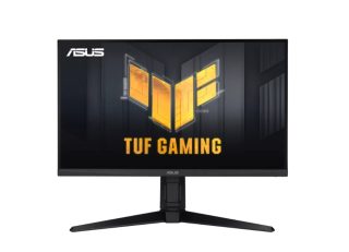 Asus TUF Gaming VG27AQML1A Gaming Monitor, 27'', QHD (2560x1440), Overclock to 260Hz (native 240Hz), 400cd/m2, ELMB Sync, FreeSync Premium, 1ms (GTG), Variable Overdrive, 100% sRGB, DisplayHDR 400, Black