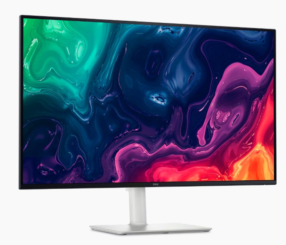 Монитор Dell S3225QS, 31.5" VA Anti-Glare, LED, 4ms, 120 Hz, 3000:1, 300 cd/m2, 4K UHD (3840x2160), 99% sRGB, AMD FreeSync, HDR10, HDMI, DisplayPort, говорители, регулиране на височина, Pivot, Swivel, Tilt, черен