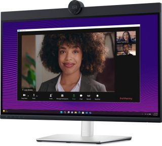 Dell P2724DEB 27.0" Video Conferencing монитор, IPS, QHD (2560x1440), уеб камера, високоговорители, USB-C