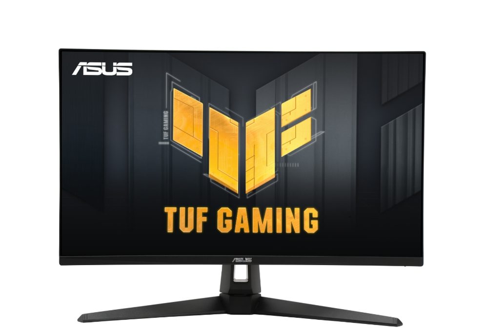 Asus TUF Gaming VG27UQ1A Gaming Monitor, 27" 4K (3840x2160), HDR, 160Hz, 300 cd/m2, ELMB Sync, 1ms response time, 95% DCI-P3, DisplayWidget Center, AMD FreeSync Premium, G-SYNC Compatible, Black