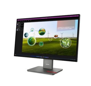 Lenovo ThinkVision P27q-40 27" IPS, WLED, 2560x1440, 16:9, 4ms, 24Hz - 120Hz, 350 cd/m2, 1500:1, HDMI, DP, 3x USB-A, 1x USB-C, 1x USB-B, Tilt, Swivel, Pivot, Height Adjust Stand