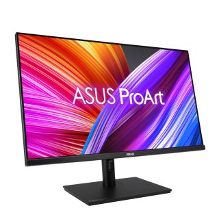 Asus ProArt Display PA328QV Professional Monitor - 31.5-инчов, IPS, WQHD (2560 x 1440), 100% sRGB, 100% Rec.709, Цветова точност DE < 2, Calman Verified, Ергономична стойка