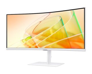 Samsung 34A650 34" извит VA 3440x1440 5ms 100Hz DP HDMI USB 3.0 Високоговорители Thunderbolt Бял