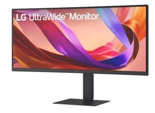 LG 34U650A-B 34" UltraWide 21:9 IPS извит монитор, 100 Hz, WQHD 3440x1440, HDR 10, USB-C PD 96W