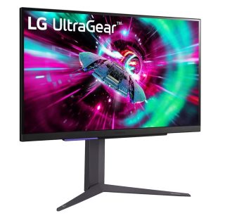 LG 27GR93U-B 27" UltraGear IPS 1ms AG UHD 4K 144Hz HDR 400 монитор, черен