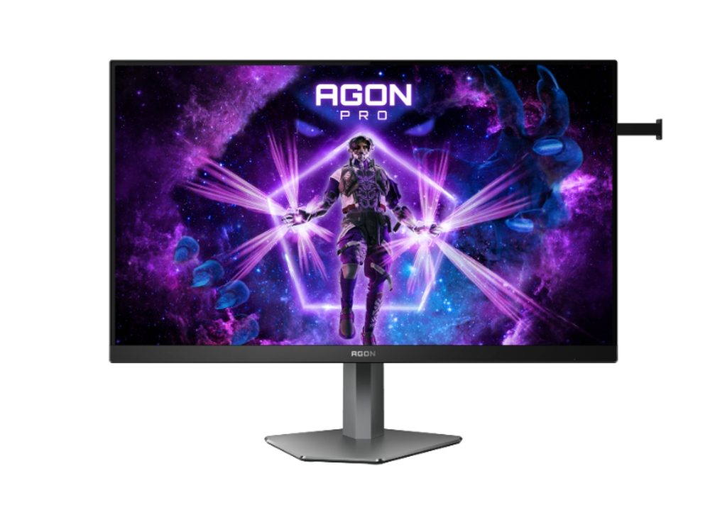AOC AG276FK 27" Fast IPS WLED геймърски монитор, 1920x1080@520Hz, 0.5ms GtG, 0.3ms MPRT, 400cd/m², 1000:1, 80M:1 DCR, Adaptive Sync, FlickerFree, Low Blue Light, 5Wx2, Tilt, Height Adjust, Pivot, Swivel, 2xHDMI, 2xDP, USB hub