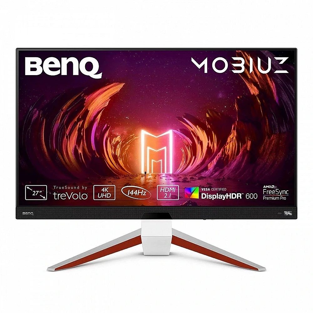 BenQ MOBIUZ EX2710U 27" IPS HDRi гейминг монитор, 144Hz, 1ms, 3840x2160 UHD, HDR 600nits, FreeSync Premium, 98% sRGB, HDR10, B.I.+