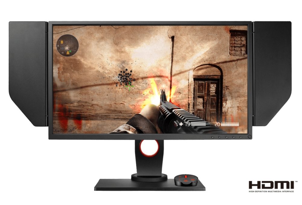 BenQ ZOWIE XL2746S, 27" e-Sports TN, 0.5ms, 240Hz, 1920x1080 FHD, DyAc+ Technology, FreeSync, Flicker-free, Black eQualizer, S Switch, Shield, Color Vibrance, 1000:1, 12M:1 DCR, 320 cd/m2, HDMI, DP, DVI-DL, USB, Headphone jack, Mic jack, Height adj.