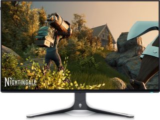 Dell Alienware AW2723DF 27" LED Anti-Glare IPS гейминг монитор, QHD 2560x1440, 280Hz, 1ms GtG, AMD FreeSync Premium Pro, G-Sync, 100% sRGB, 95% DCI-P3, HDMI, DP, USB 3.2 хъб, регулируем по височина, черен