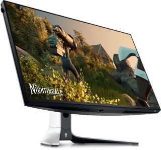 Dell Alienware AW2723DF 27" LED Anti-Glare IPS гейминг монитор, QHD 2560x1440, 280Hz, 1ms GtG, AMD FreeSync Premium Pro, G-Sync, 100% sRGB, 95% DCI-P3, HDMI, DP, USB 3.2 хъб, регулируем по височина, черен