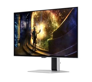 Samsung 27DG610 27" Odyssey G6 Smart OLED монитор, 240 Hz, 1 ms GTG, 2560x1440, сребрист