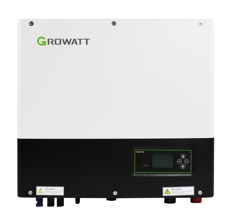Growatt SPH 4000TL3 BH-UP Трифазен хибриден инвертор с UPS функция