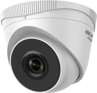 HikVision 4 MP Фиксирана куполна мрежова камера, 2.8mm, F2.0 IR до 30m, H.265+, IP67, Digital WDR, 3D DNR, 12Vdc/PoE 5W