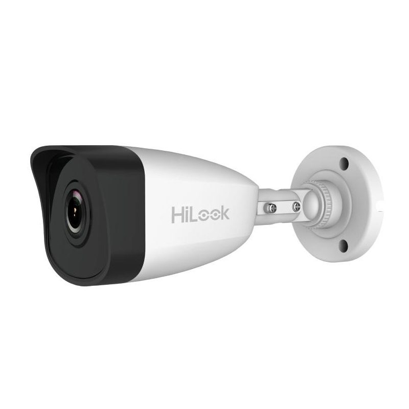 Hi-Look Fixed Bullet Network Camera 4MP, 2.8mm, IR до 30м, H.265+, IP67, WDR, 3D DNR, 12Vdc/PoE 6.5 W