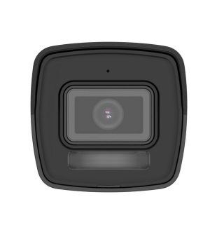 HikVision 2 MP Smart Hybrid Light Fixed Bullet Network Camera, 4 mm, F1.6, IR, White Light до 30m, H.265+, IP67, вграден микрофон, слот за micro SDXC (до 512GB), 12Vdc/PoE 6.5W