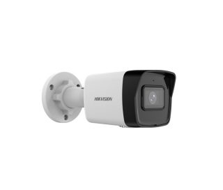 HikVision 2 MP фиксирана куршумна мрежова камера, 2.8 mm, F1.6, IR до 40m, H.265+, IP67, вграден микрофон, вграден слот за памет (до 256GB), 12Vdc/PoE 6.5W