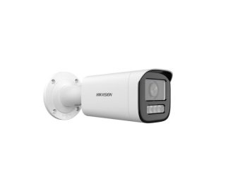 HikVision 4 MP Dual Light MD 2.0 Varifocal Bullet Network Camera, 2.8 до 12 mm, F1.6, IR, бяла светлина до 50 m, H.265+, IP67, вграден микрофон, вграден слот за памет (до 512 GB), 12Vdc/PoE 12.9W