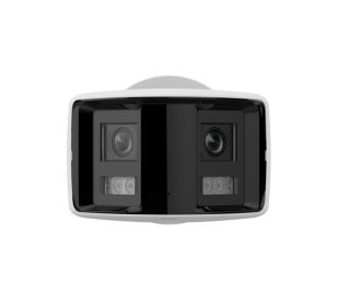 HikVision 4 MP Panoramic AcuSense Fixed Bullet мрежова камера, 2.8 mm, F1.6, IR до 40m, H.265+, IP67, 120 dB WDR, вграден микрофон, вграден високоговорител, вграден слот за памет (до 512 GB), 12Vdc/PoE 12.5W