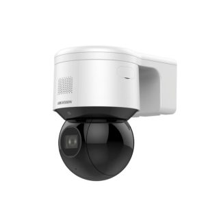 HikVision 4 MP 4x Zoom IR Wi-Fi Mini PT Dome Network Camera, 2.8 to 12 mm, F1.5, IR up to 50m, white light distance: up to 6 m, H.265+, IP66, 120 dB WDR, built-in microphone, built-in speaker, built-in memory card slot (up to 256 GB), 12Vdc/PoE/16W